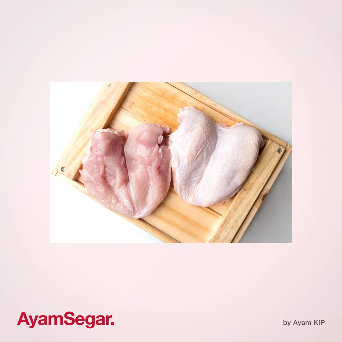 Dada ayam tanpa tulang — pilihan protein rendah lemak